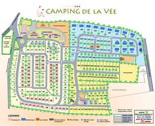 Campsite's map